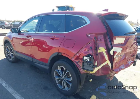 2021 Honda Cr-V Awd Ex из США, поврежденный, VIN 5J6RW2H51MA010189